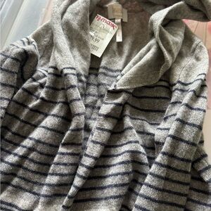 Laundry By Shelli Segal Heather Gray Knit Top
